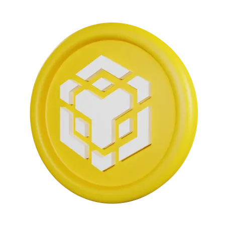 BNB Coin  3D Icon