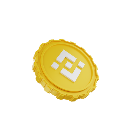 Bnb Coin  3D Icon