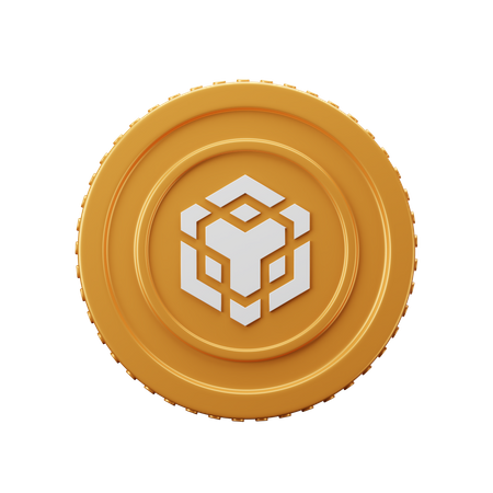 BNB Coin  3D Icon