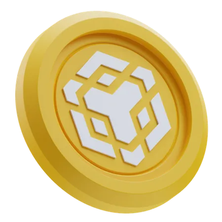 Criptomoeda BNB  3D Icon