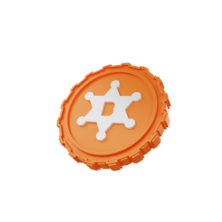 Bnty Coin  3D Icon