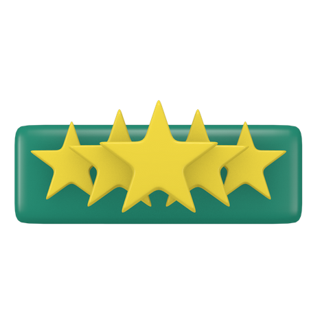 Boa classificação  3D Icon