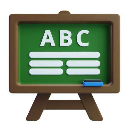 Board  3D Icon