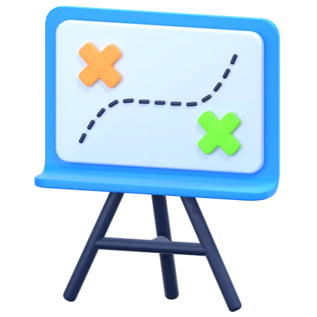Board  3D Icon