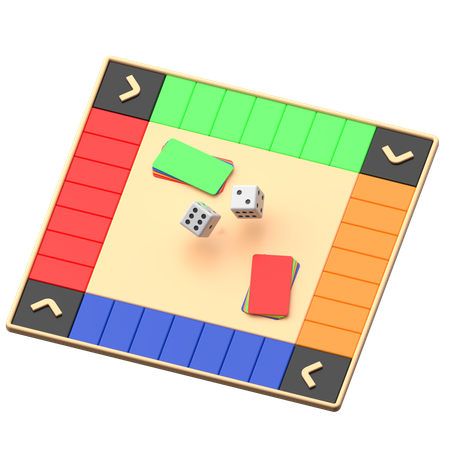 Board Game  3D Icon