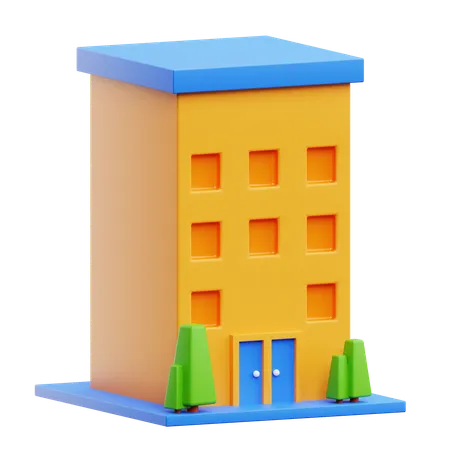 Boarding House  3D Icon