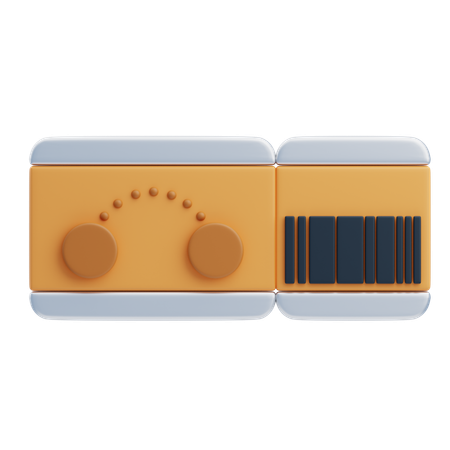 Boarding Pass  3D Icon