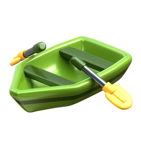 Boat 3 D Fishing Icon 3D Icon