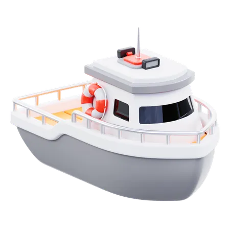 ボート  3D Icon