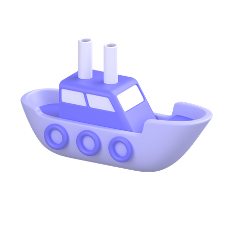 Boat  3D Icon