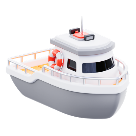 Boat  3D Icon