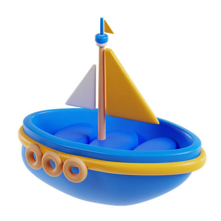 Boat  3D Icon