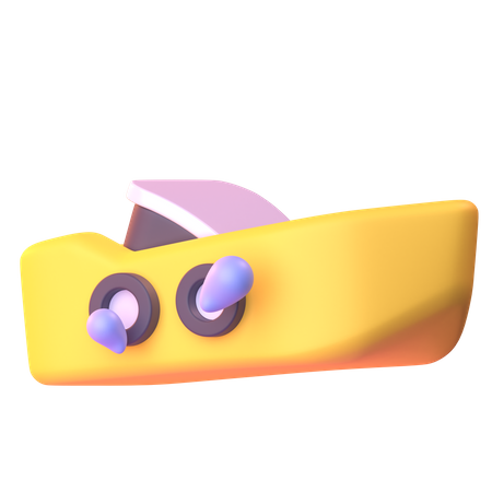 Boat  3D Icon