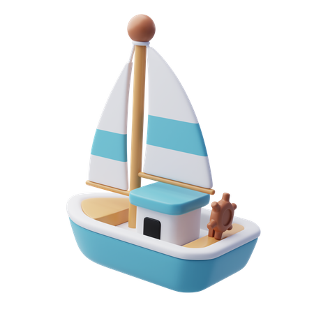 Boat  3D Icon