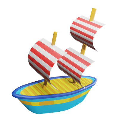 Boat  3D Icon