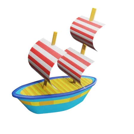 Boat  3D Icon