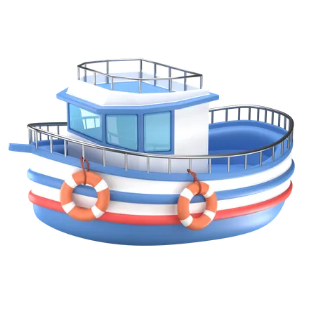 Boat  3D Icon