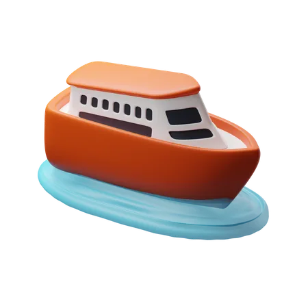 Boat  3D Icon