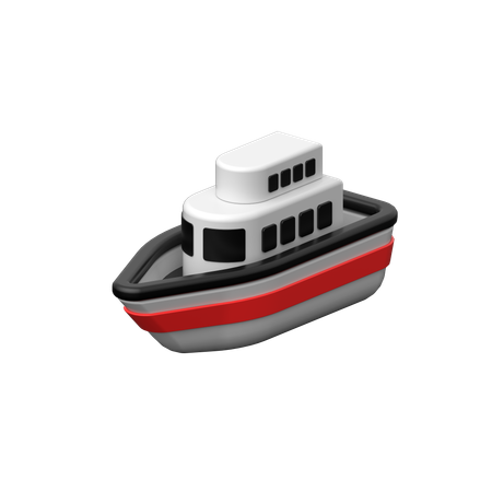 Boat  3D Icon