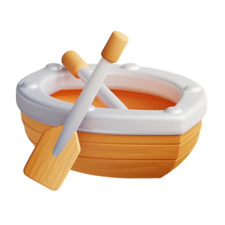 Boat  3D Illustration