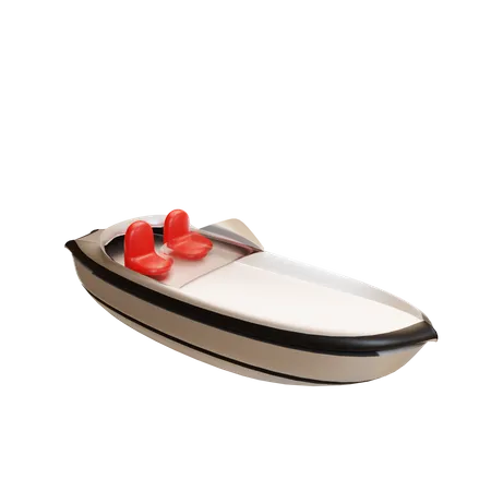 Boat  3D Illustration