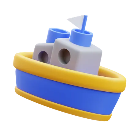 Boat 3D Icon