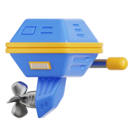 Boat Engine  3D Icon