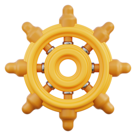 船の航行  3D Icon