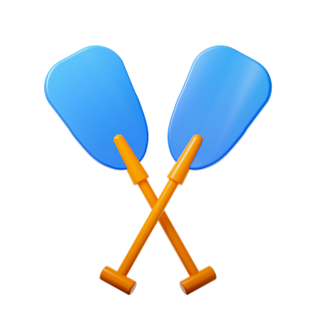Boat Paddle  3D Icon