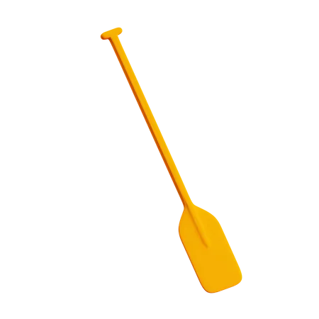 Boat Paddle  3D Illustration