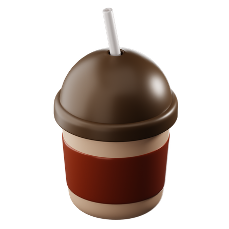 Bebida boba  3D Icon