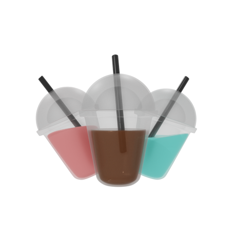 Boba Drink 3D Icon