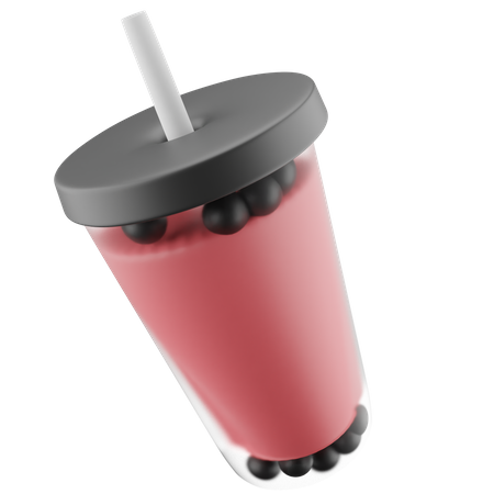 Boba-Getränk  3D Icon