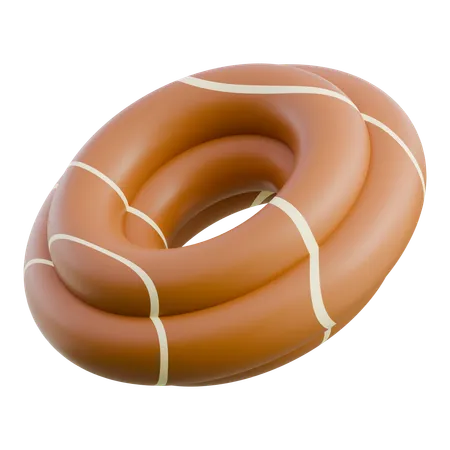 Salsicha artificial em espiral  3D Icon