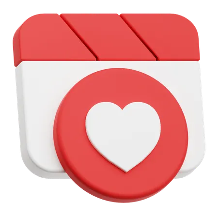 Amour de bobine  3D Icon