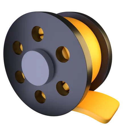 Bobine de film  3D Icon