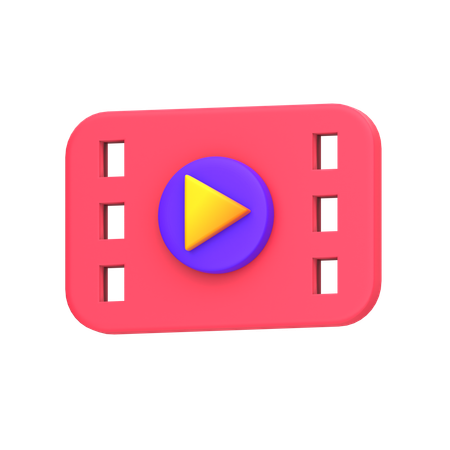 Bobine de film  3D Icon