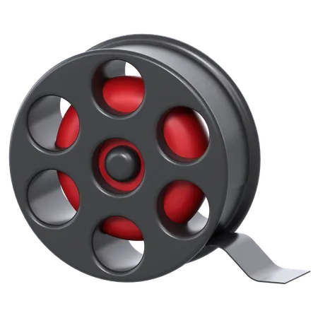 Bobine de film  3D Icon