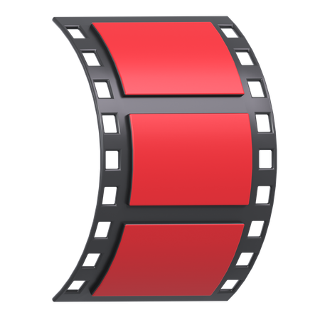 Bobine de film  3D Icon