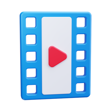 Bobine de film  3D Icon