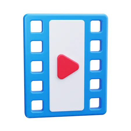 Bobine de film  3D Icon