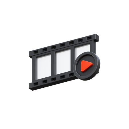 Bobine de film  3D Icon