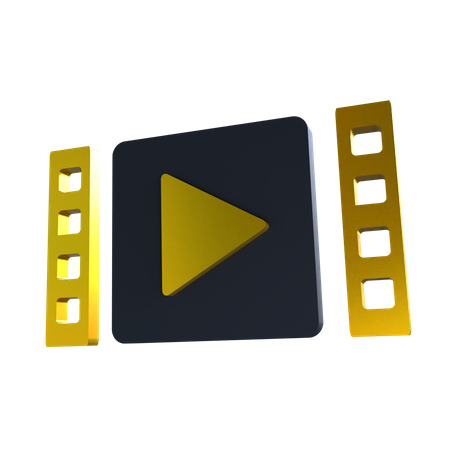 Bobine de film  3D Icon