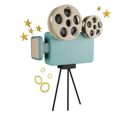 Bobine de film  3D Icon