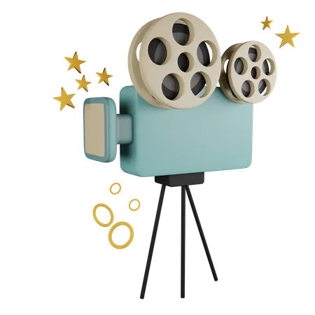 Bobine de film  3D Icon