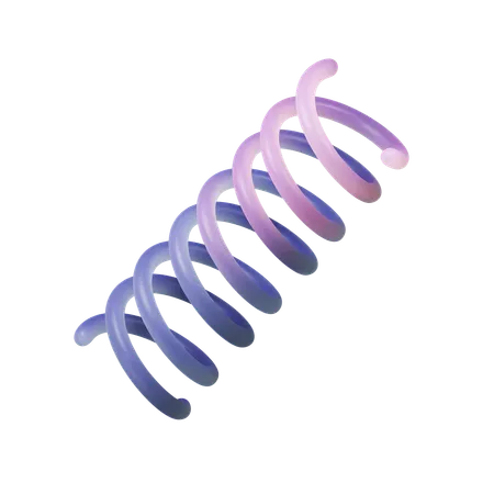 Bobine de reliure spirale  3D Icon