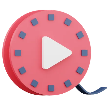 Bobine vidéo  3D Icon