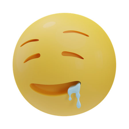 Boca de agua  3D Emoji