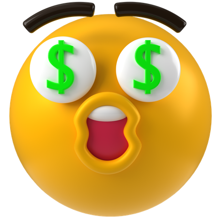 Boca de dinero  3D Icon