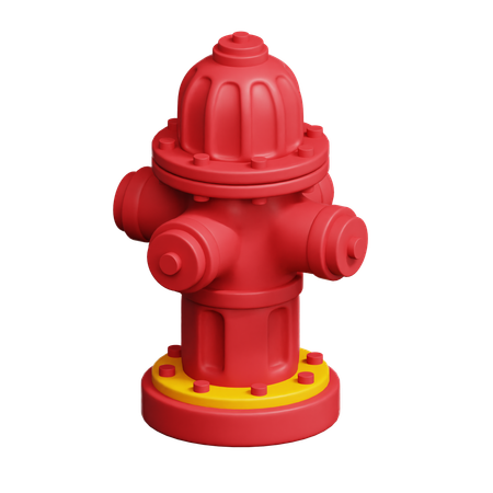 Boca de incendio  3D Icon